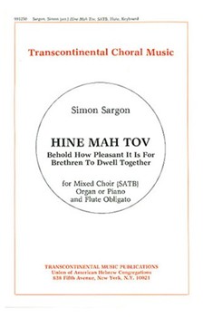 Hine Ma Tov by - Sargon Simon - for SATB