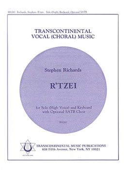 R'tzei (High) by Richards Stephen for SATB