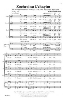 Zochreinu L'chayim by Goldstein William for TTBB
