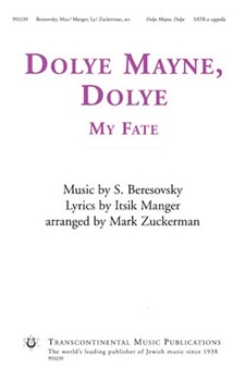 Dolye Mayne Dolye by Beresovsky S - Zuckerman Mark - for SATB a cappella