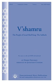 V'shamru by Friedman Debbie - Comisar Jonathan - for SATB