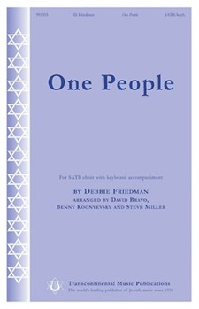 One People by Friedman Debbie - Miller Steve - for SATB
