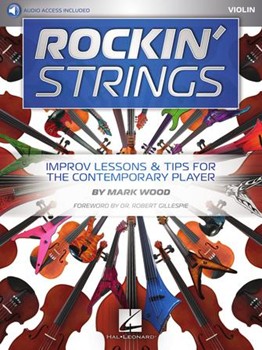 Rockin' Strings Violin w/online audio [violin] Wood