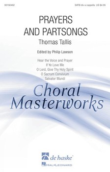 Prayers And Partsongs by Tallis Thomas - Lawson Philip - for SATB divisi a cappella