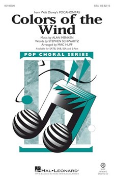 Colors of the Wind by Menken Alan - Huff Mac - for SSA and Piano