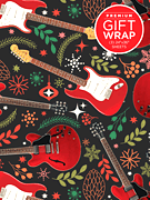 Wrapping Paper - Red Guitar Theme