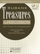 Rubank Treasures for Percussion w/online audio [percussion] Voxman