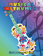 Musical Instrument Coloring Book [coloring book] P.O.P. ColoringBk