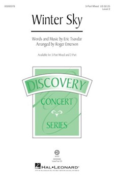 Winter Sky by Tsavdar Eric - Emerson Roger - for 3-Part Mixed and Piano