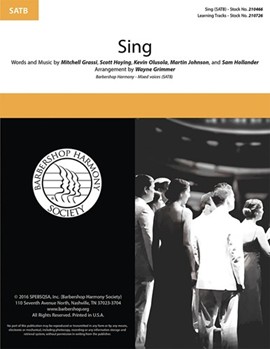 Sing by Grassi Hoying Olus - Grimmer Wayne - for SATB a cappella