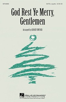 God Rest Ye Merry Gentlemen by - Snyder Audrey - for 3-Part Mixed a cappella (19th Cent. English C)