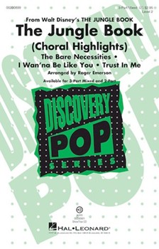 Jungle Book - Choral Highlights by Various - Emerson Roger - for 3-Part Mixed and Piano