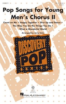 Pop Songs for Young Men's Chorus II by Various - Estes Jerry - for TB and Piano