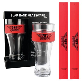 Aerosmith 2-Pack Slap Band Pint Glasses
