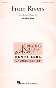 From Rivers by Shaw Caroline for 3-Part Treble and Piano