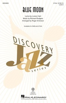 Blue Moon by Rodgers and Hart - Emerson Roger - Lorenz Hart for 2-Part and Piano