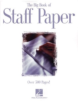 Big Book Of Staff Paper, The PIANO