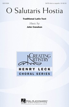 O Salutaris Hostia by Conahan John for SATB divisi a cappella