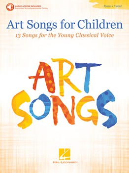 Art Songs for Children w/online audio [vocal]