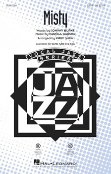 Misty by Garner Erroll - Shaw Kirby - Johnny Burke for ShowTrax CD