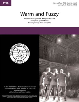 Warm and Fuzzy by Malloy and Cook - Benson Peter - for TTBB a cappella