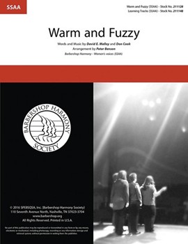 Warm and Fuzzy by Malloy and Cook - Benson Peter - for SSAA a cappella