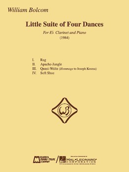 Little Suite Of 4 Dances by Bolcom WIlliam for Eb Clarinet