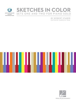 Sketches In Color Sets 1 & 2 by Starer for Piano