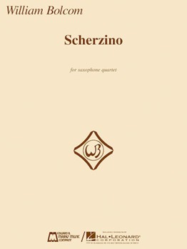 Scherzino by Bolcom WIlliam for Saxophone Quartet