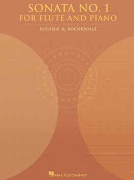 Sonata #1 For Flute / piano by Rocherolle Eugenie for Flute and Piano