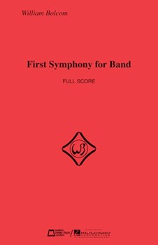 First Symphony for Band by Bolcom WIlliam for Full Score