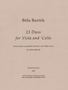 Béla Bartók - 23 Duos for Viola and Cello