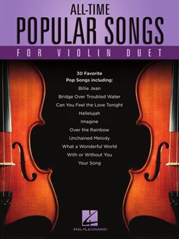 All Time Popular Songs for Violin Duet [violin duet] Vln Duet
