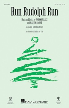 Run Rudolph Run by Marks and Brodie - Billingsley Alan - Chuck Berry for SATB and Piano