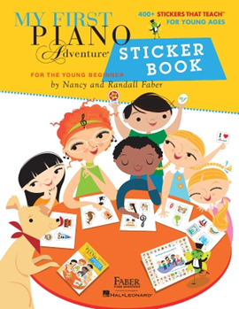 Faber Faber   My First Piano Adventure Sticker Book