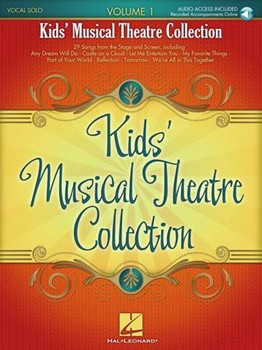 Hal Leonard Various                Kids' Musical Theatre Collection Volume 1 - Book / CD