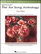 Art Song Anthology - Low Voice w/Audio