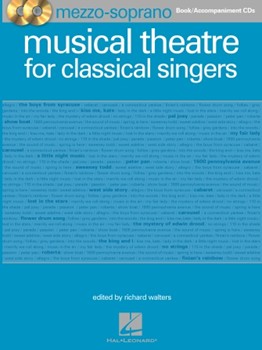 Musical Theatre For Classical Singers by Mezzo-soprano - Walters Richard - for Mez-sop/alto with CDs