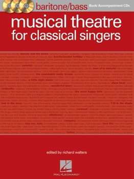 Musical Theatre For Classical Singers - W/cd by Various - Walters Richard - for Bar Voice w/ (Musical Theatre For Classical Singers - W/cd - )
