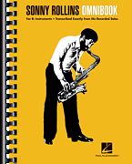 Hal Leonard   Sonny Rollins Sonny Rollins Omnibook - B-flat Instruments