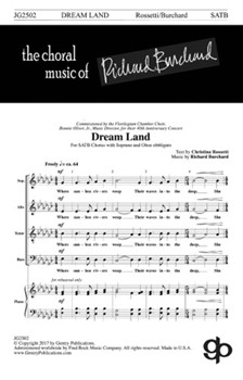 Dream Land by Burchard Richard Christina Rossetti for SATB a cappella