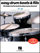 Easy Drum Beats & Fills w/online audio/video [drumset]
