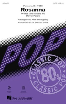 Rosanna by Paich David - Billingsley Alan - Toto for 2-Part and Piano