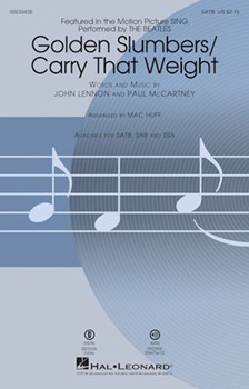 Golden Slumbers/Carry That Weight by Lennon and McCartney - Huff Mac - Sing - The Beatles for ShowTrax CD