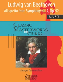 Allegretto from Symphony No. 7 Op. 92 for String Orchestra by Beethoven Ludwig van - Keiser Lauren - for Score