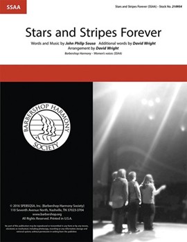 Stars and Stripes Forever by Sousa John Philip - Wright David - for SSAA a cappella