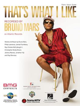 That's What I Like - Bruno Mars (Piano/Vocal/Guitar) PVG