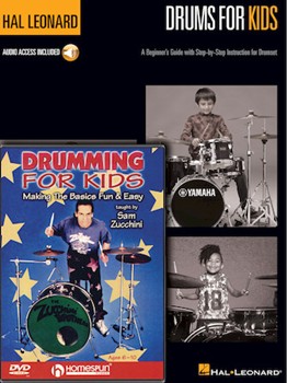 Drumming for Kids Pack Book w/DVD [drums] Percussion
