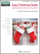 Hal Leonard Various Keveren  Easy Christmas Duets - 1 Piano  / 4 Hands