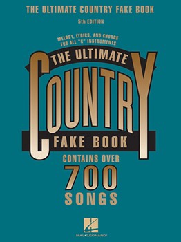 Ultimate Country Fake Book 5th Ed by Various Various for C Inst Fak